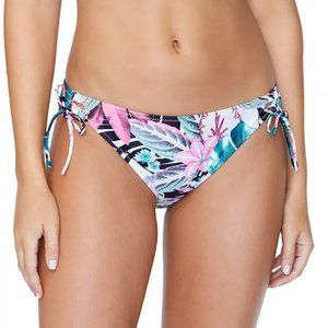 Raisins Haute Bloom Printed Tie-Side Bikini Bottoms